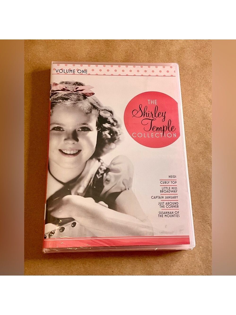 Shirley Temple Collection/Volume One/ factory sealed from 2014 - 6 classic films
